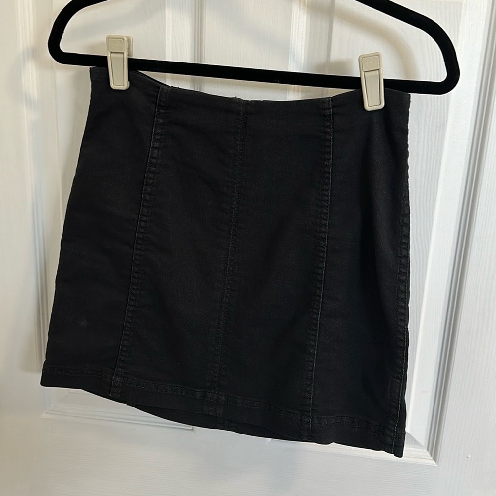 Free People Denim skirt
